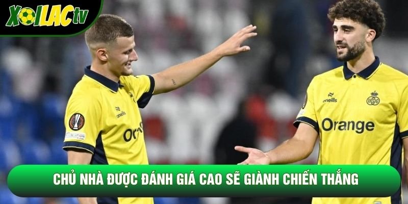 Chủ nhà được đánh giá cao sẽ giành chiến thắng