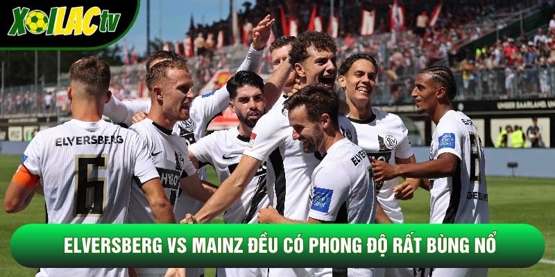 Elversberg vs Mainz đều có phong độ rất bùng nổ Elversberg vs Mainz đều có phong độ rất bùng nổ