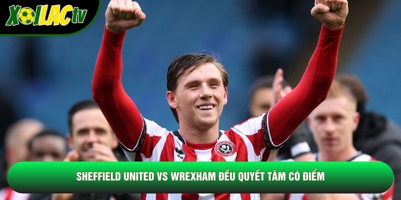 Sheffield United vs Wrexham đều quyết tâm có điểm Sheffield United vs Wrexham đều quyết tâm có điểm